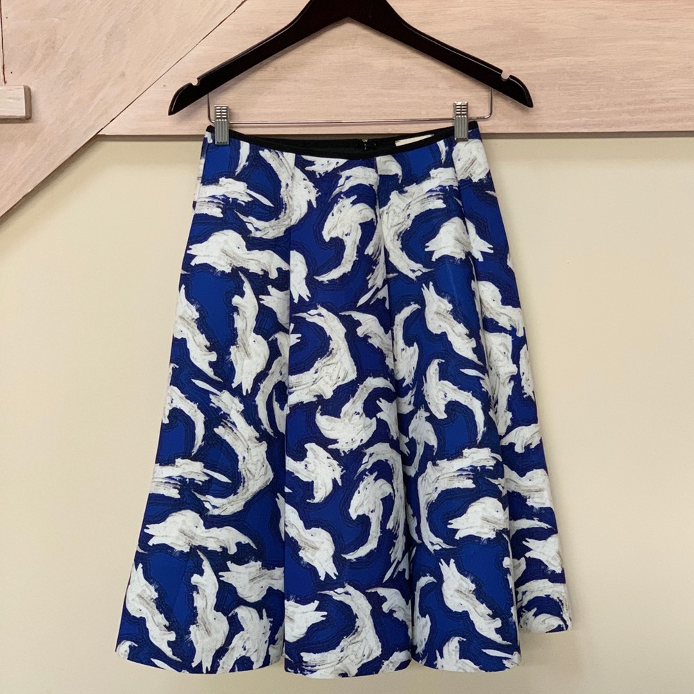 Women’s Azul Scuba Midi Skirt Size 8